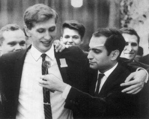 Bob Fischer e Mikhail Tal, tabuleiros Nº 1 do mundo; Por Augustino Chaves -  Focus.jor