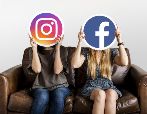 Redes sociais / Instagram / Facebook