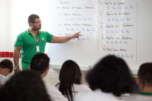 Professor. Foto: Divulgação/Governo do Estado